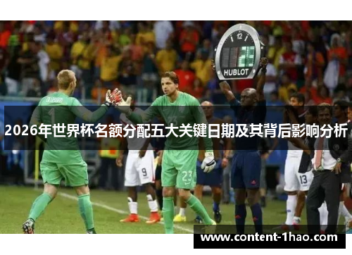 2026年世界杯名额分配五大关键日期及其背后影响分析