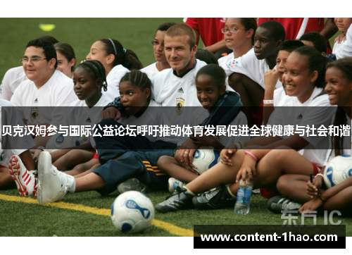 贝克汉姆参与国际公益论坛呼吁推动体育发展促进全球健康与社会和谐 贝克汉姆参与国际公益论坛呼吁推动体育发展促进全球健康与社会和谐